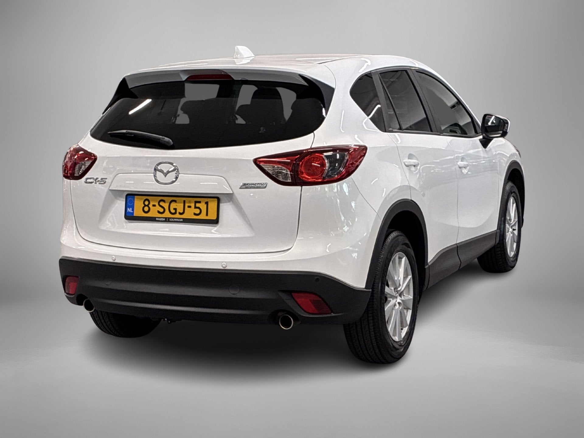 Mazda CX-5 2.0 Skylease+ | Navigatie | Parkeersensoren V+A |, 4 cilinders, Wit, Bedrijf, SUV of Terreinwagen