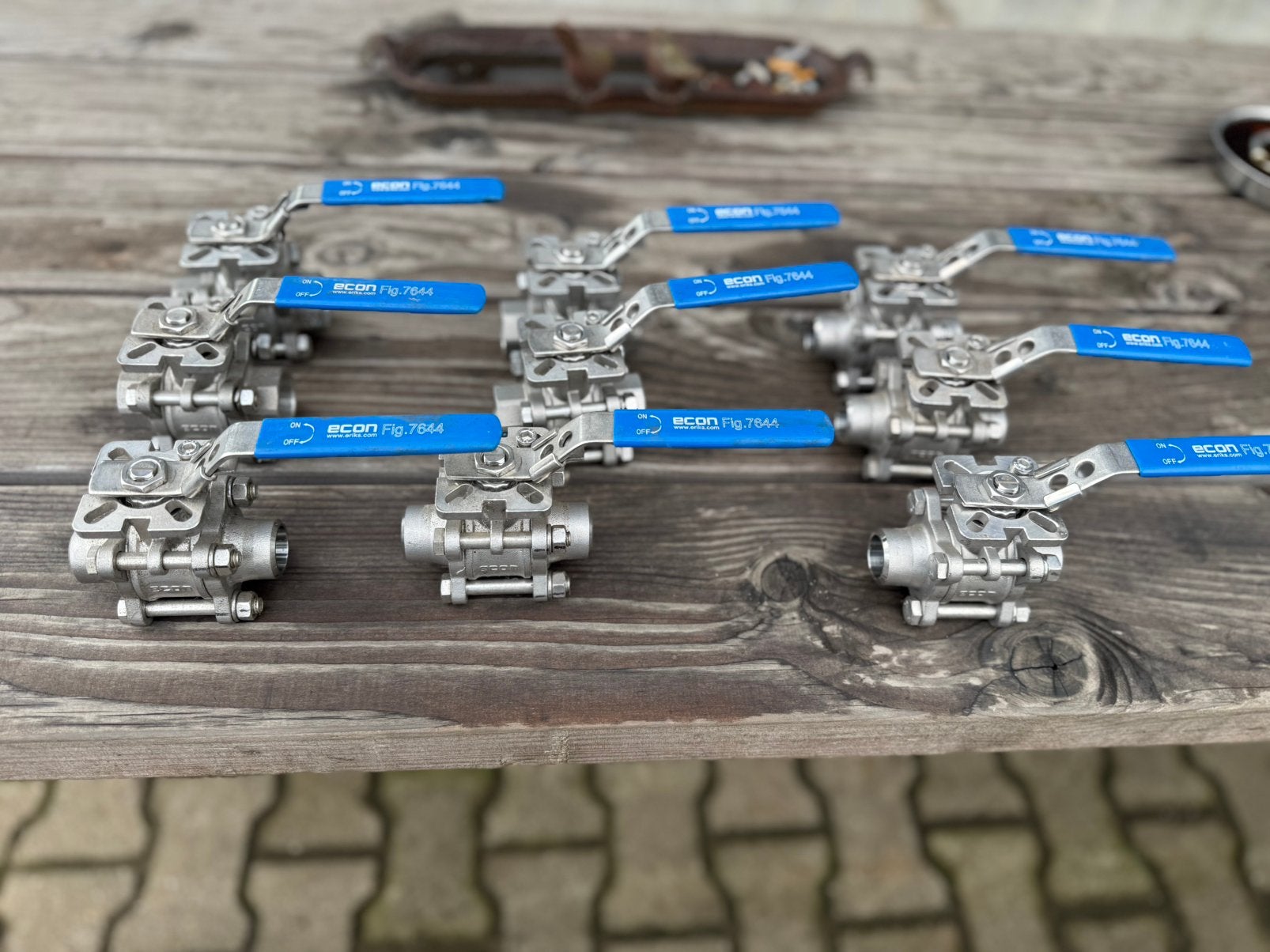Nieuwe ECON RVS 316 kogelkranen 3/4” – 1000 PSI, Ophalen, Overige typen, Nieuw, Rvs
