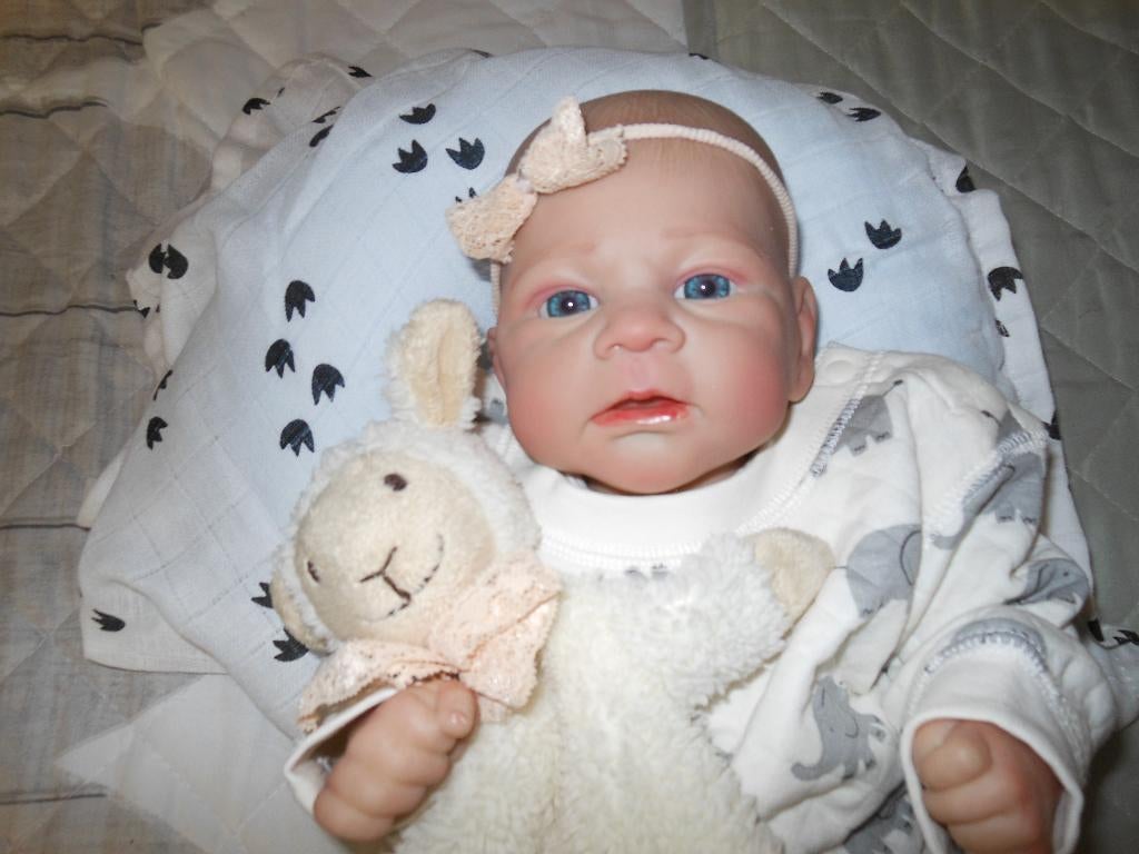 Prachtige Reborn Baby!, Verzamelen, Ophalen of Verzenden, Nieuw, Babypop, Levensecht of Reborn