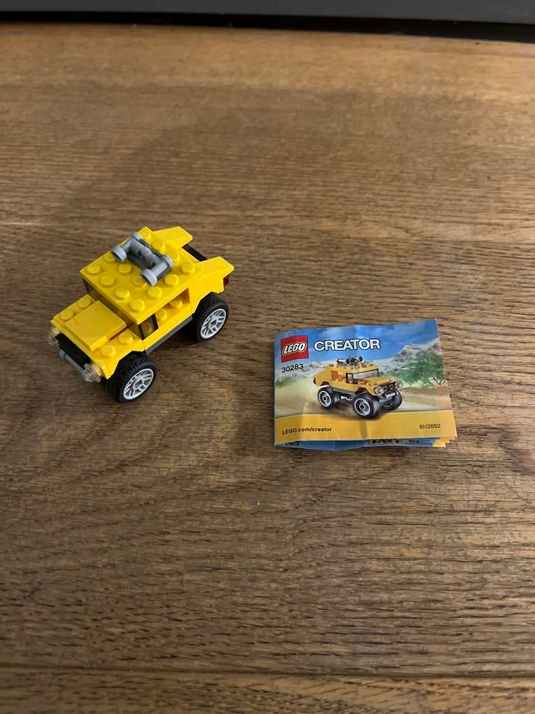 Lego Creator Gele Jeep 30283, Ophalen of Verzenden, Gebruikt, Complete set, Lego