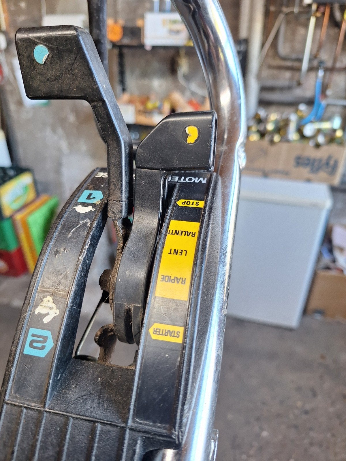 Honda HR194 Benzine Grasmaaier met Opvangzak, Cirkelmaaier, Honda, Gebruikt, Ophalen of Verzenden