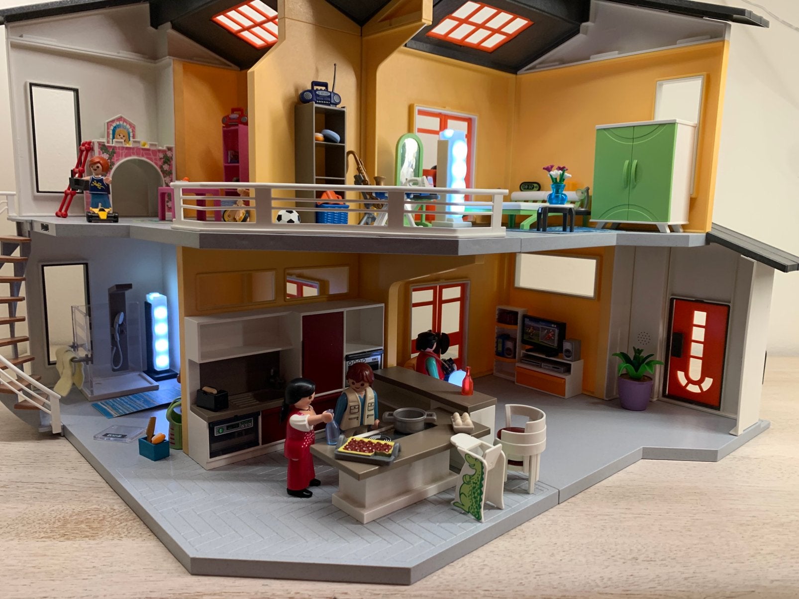 Playmobil woonhuis 9266, Gebouw, Complete set, Ophalen of Verzenden, Zo goed als nieuw