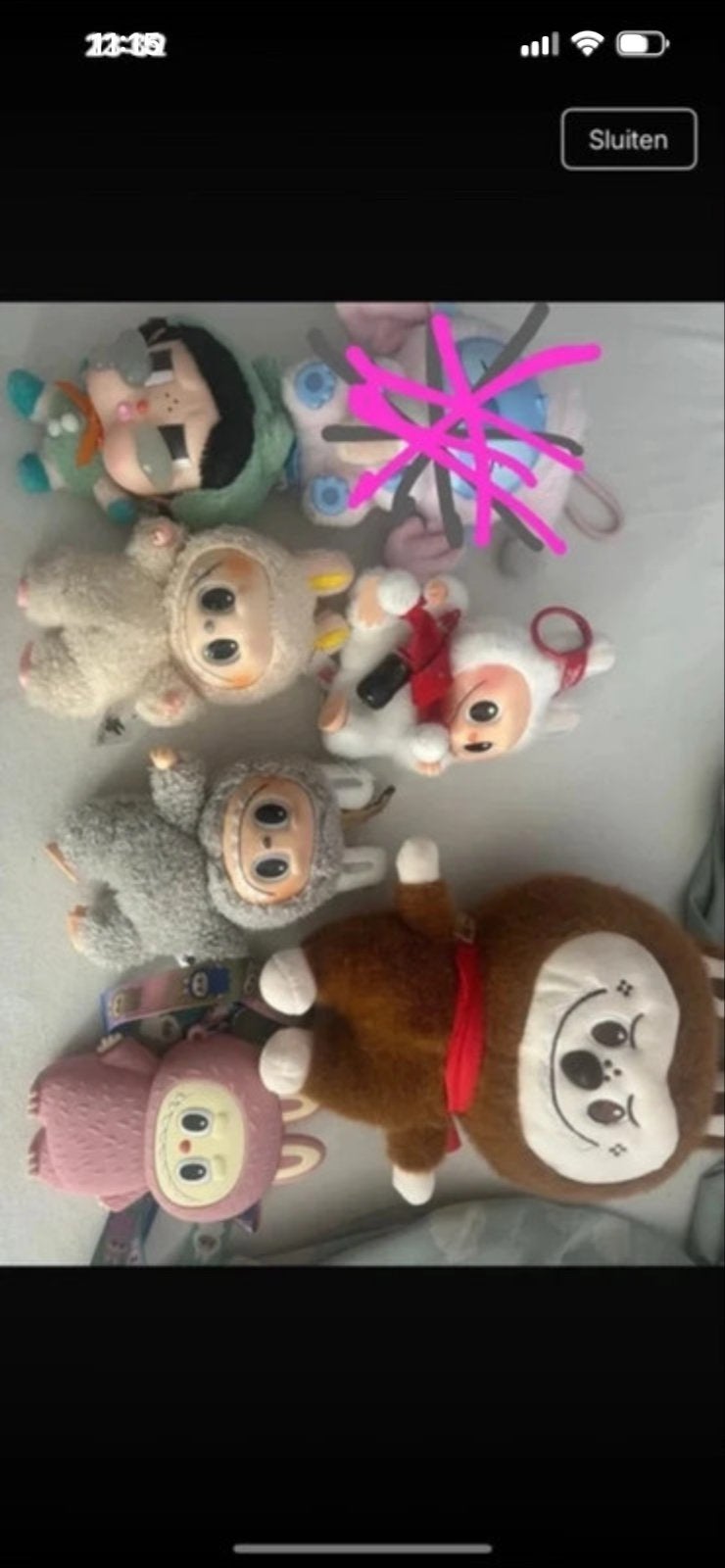 Diverse knuffels en sleutelhangers, Gebruikt, Overige merken, Ophalen of Verzenden, Meerkleurig