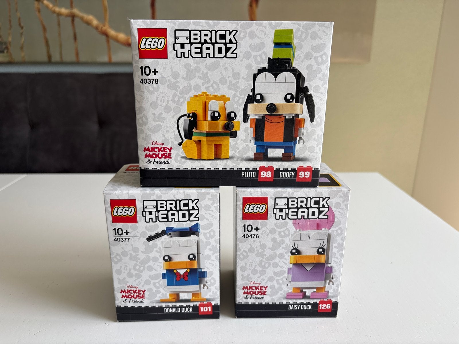 LEGO BrickHeadz Disney 40476 , 40377 & 40378 - Nieuw, BrickHeadz, Lego, Nieuw, Ophalen of Verzenden