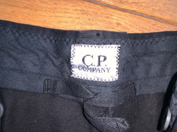 C.P. Company Zwarte Broek - Maat 54 origineel, Kleding | Heren, Ophalen of Verzenden, Zo goed als nieuw, Zwart