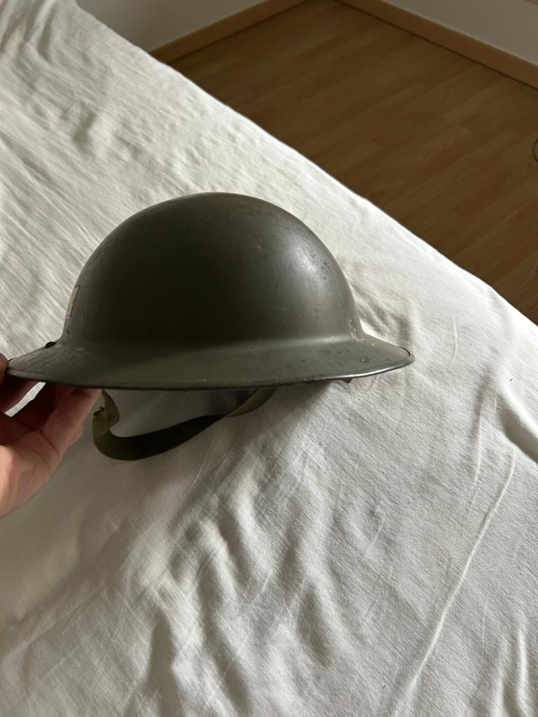 Belgische M49 helm 1952, Verzenden, Landmacht, Overige gebieden, Helm of Baret