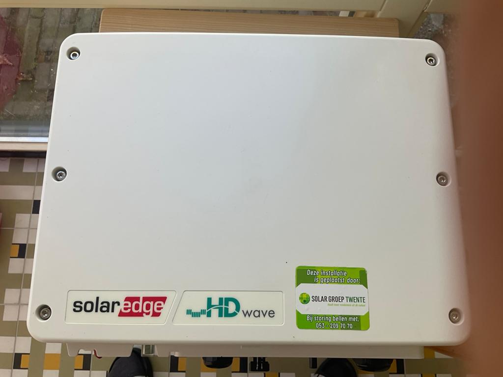 SolarEdge SE3000H omvormer HD-wave, Ophalen, Zo goed als nieuw, Overige typen