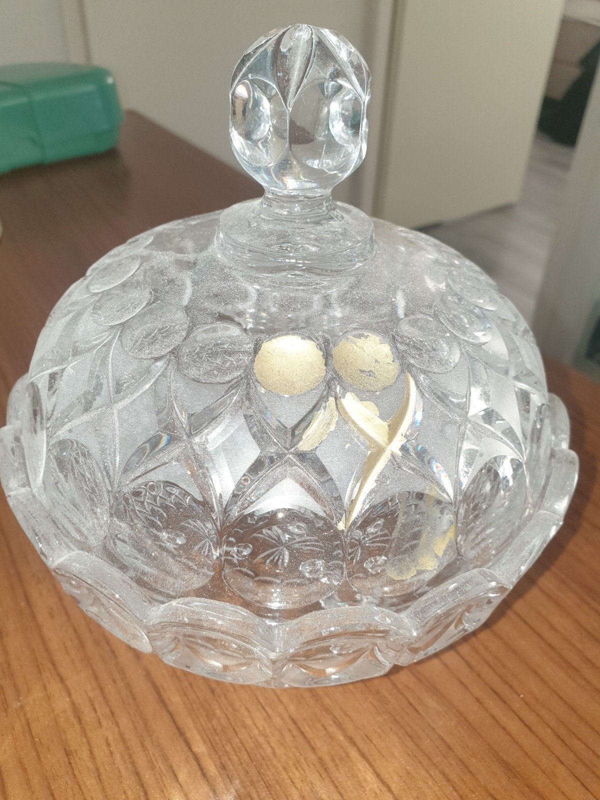 schaal, Ophalen, Rond, Glas
