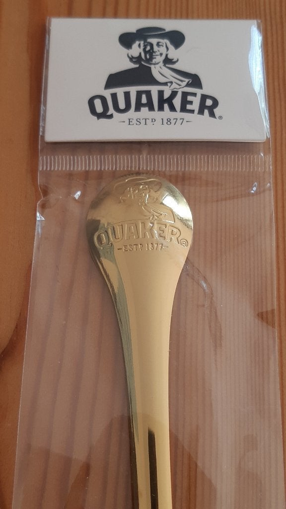 quaker lepel nieuw, Ophalen, Nieuw, Rvs of Chroom