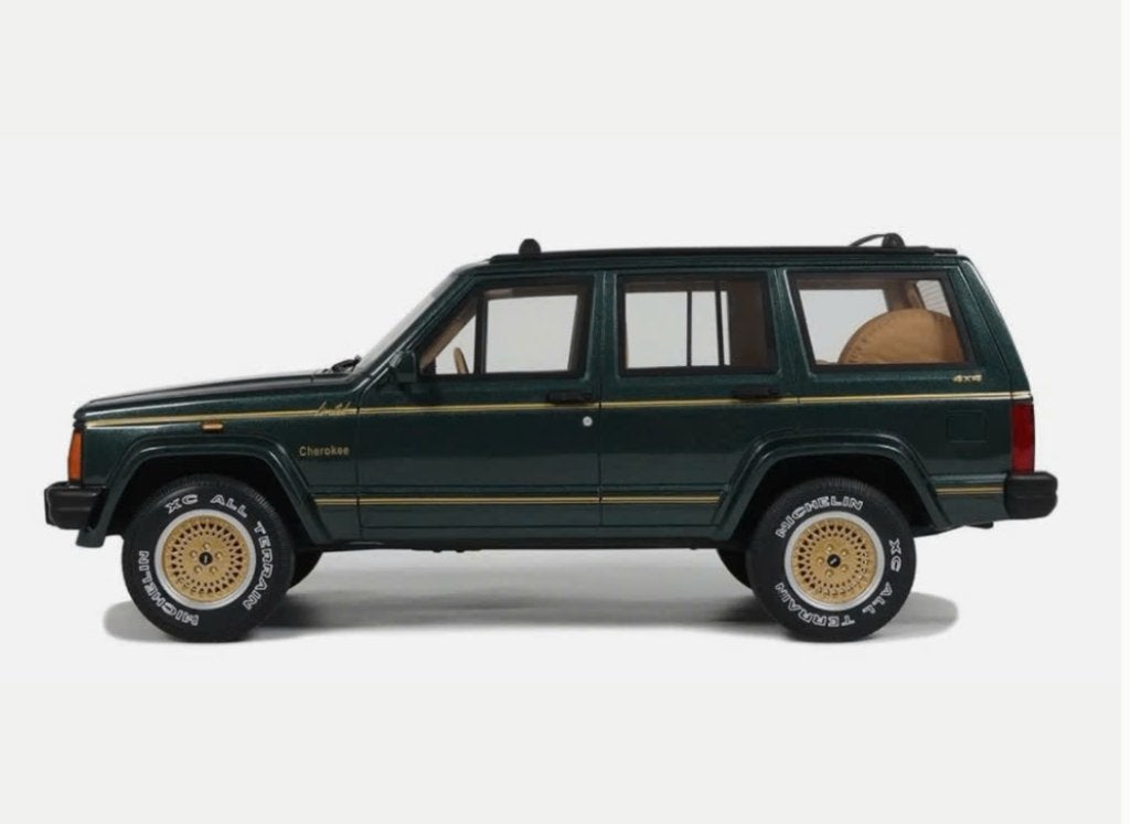 JEEP CHEROKEE XJ LIMITED GROEN 1995 1/18 OTTO ref. OT1340, Verzenden, Nieuw, OttOMobile