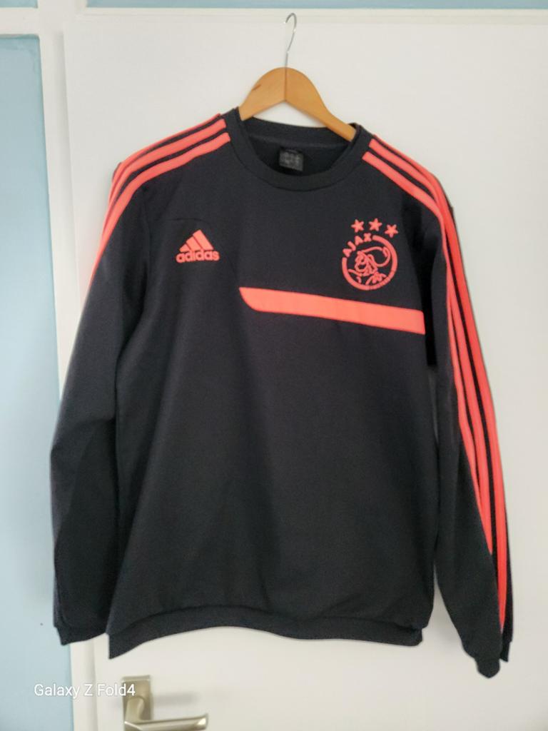 Ajax trui maat M ophalen delft, Kleding | Heren, T-shirts, Ophalen, Maat 48/50 (M), Zwart, Zo goed als nieuw