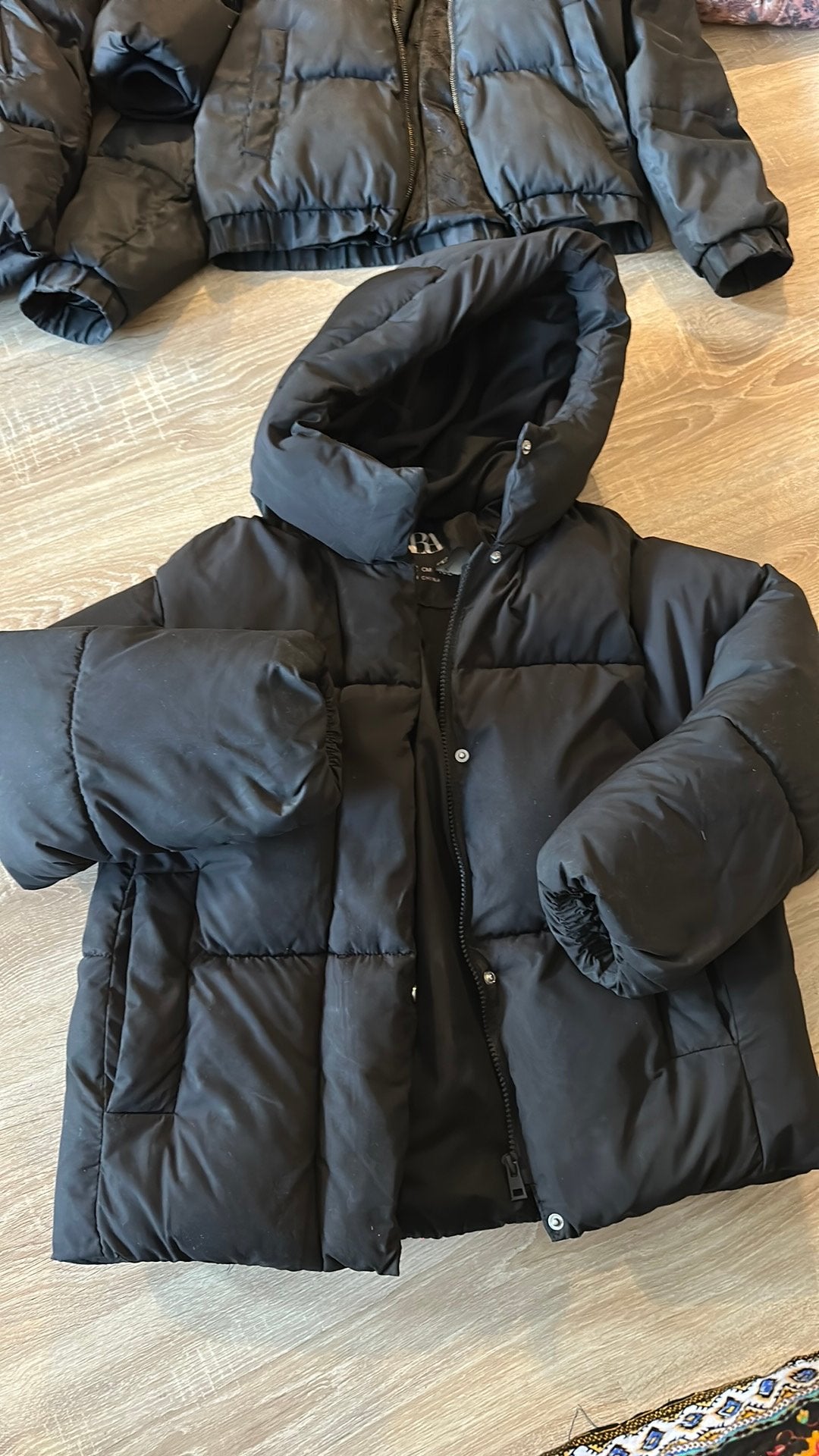 Winter Jassen, Ophalen of Verzenden, Gedragen, Maat 34 (XS) of kleiner, Zwart