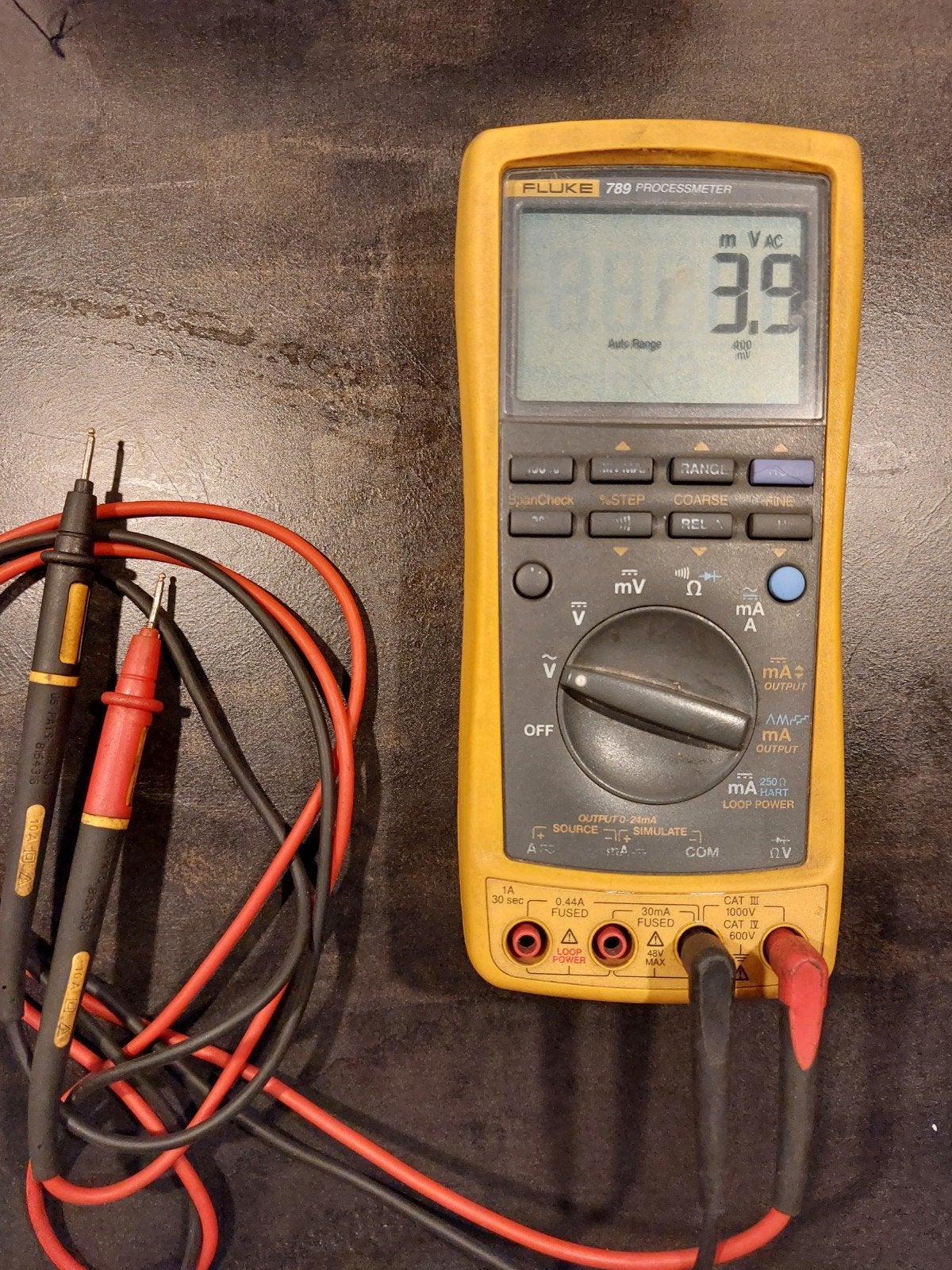 Fluke 789 Multimeter / Procesmeter compleet, Ophalen, Gebruikt, Multimeter