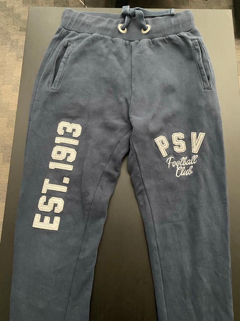 Blauwe joggingbriek PSV maat S, Kleding | Heren, Sportkleding, Ophalen of Verzenden, Blauw, Voetbal