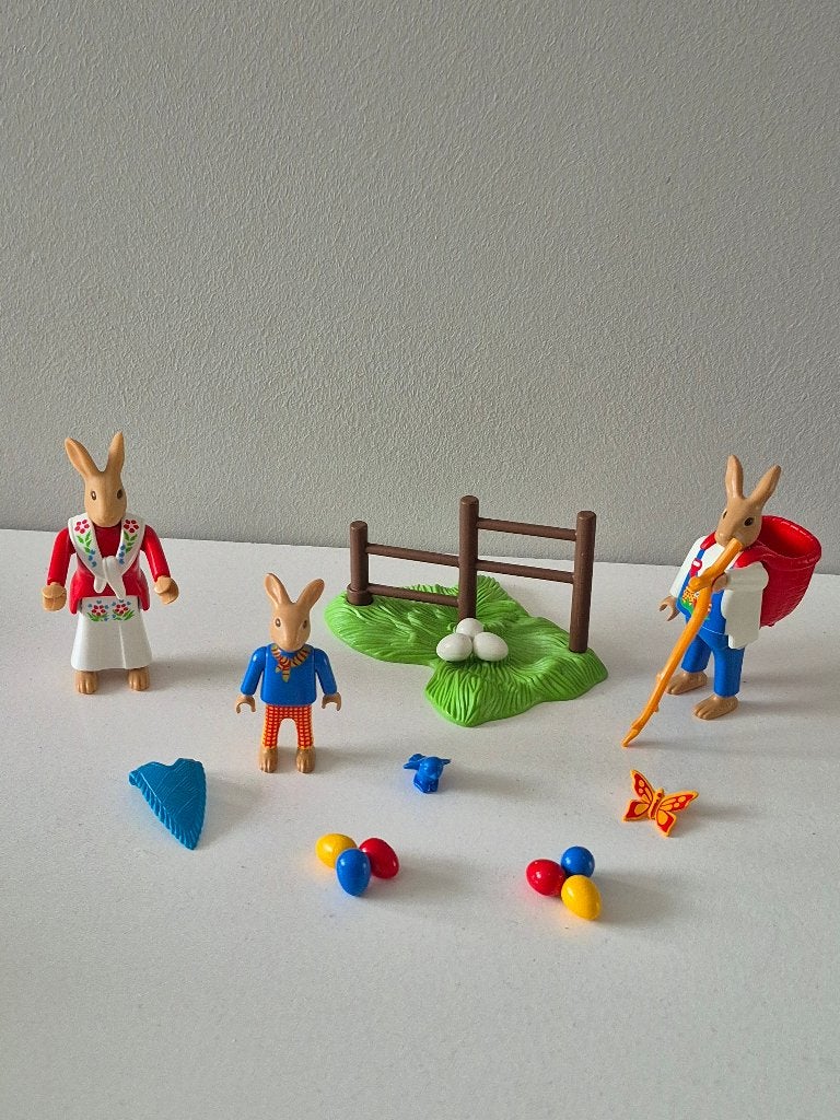 playmobil hazen familie, Kinderen en Baby's, Ophalen of Verzenden, Gebruikt, Complete set