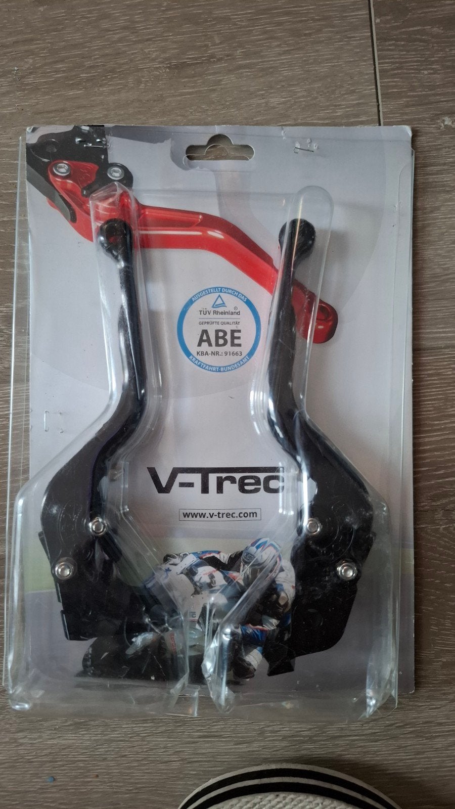 V-Trec rem- en koppelingshendels, Motoren, Ophalen of Verzenden, Gebruikt
