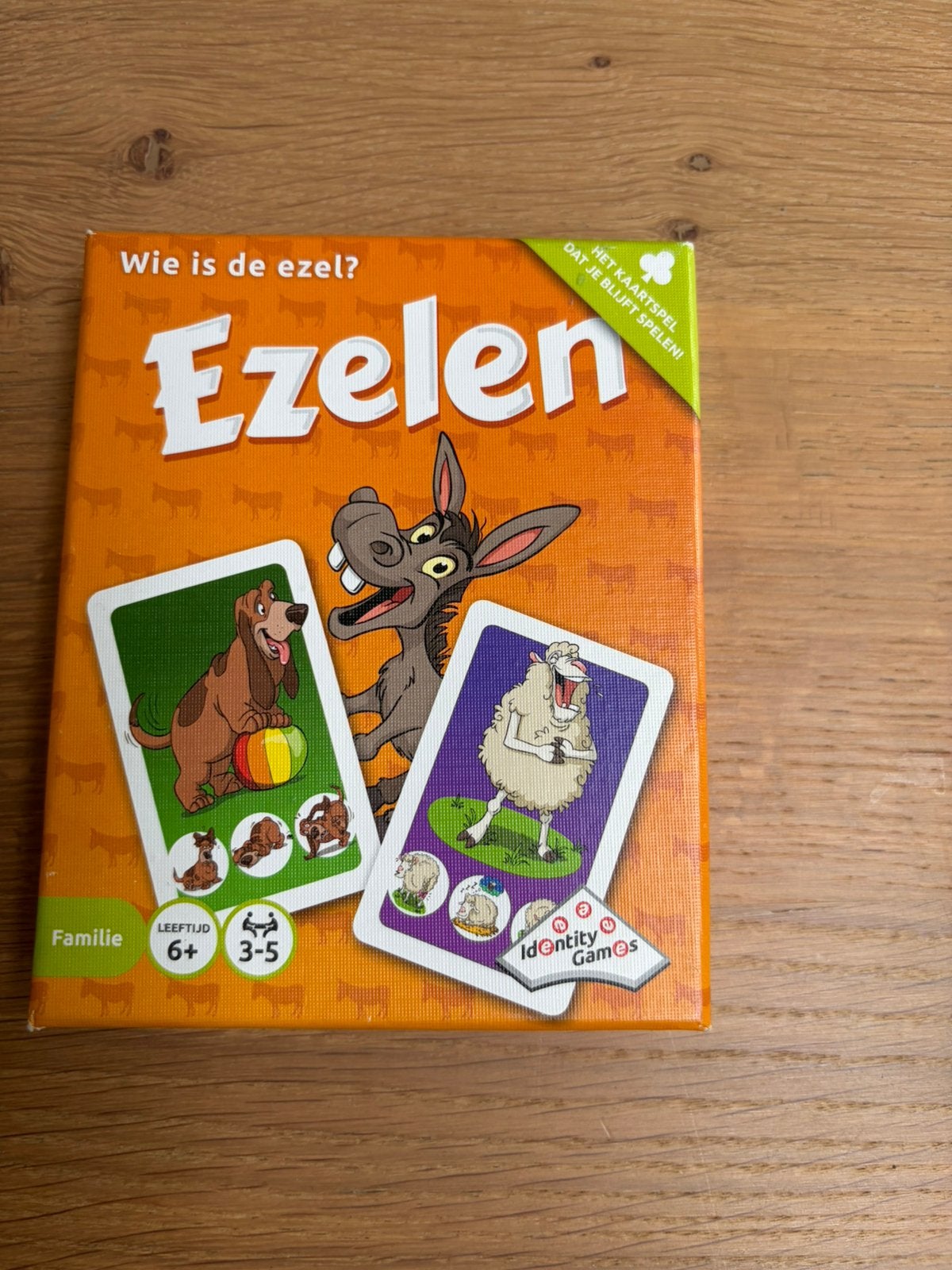 Spel Ezelen, Hobby en Vrije tijd, Ophalen of Verzenden, Zo goed als nieuw