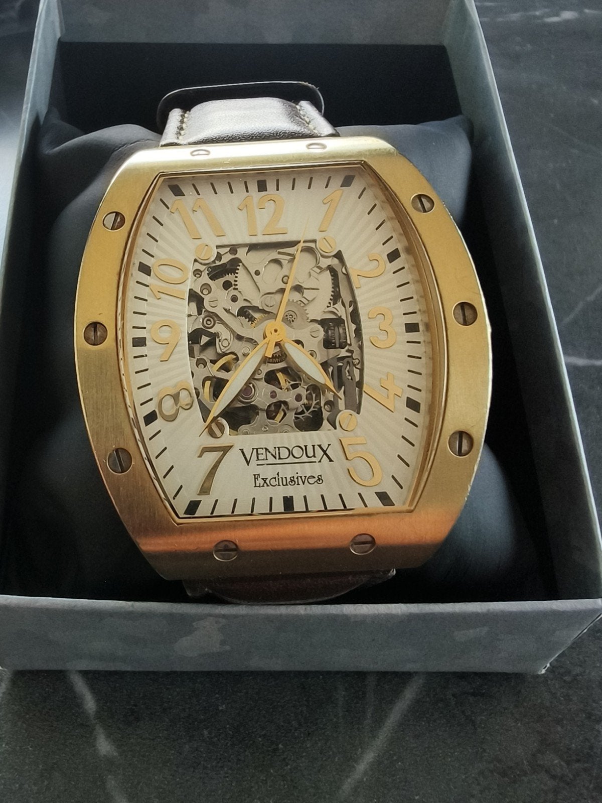 Vendoux Exclusives Automatisch Horloge, Overige merken, Staal, Polshorloge, Ophalen of Verzenden