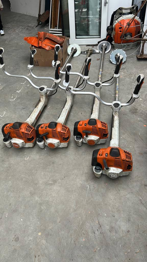 4 Stihl FS 491 bosmaaiers 2024 BTW machines, Ophalen of Verzenden, Zo goed als nieuw, 50 cm of meer, Benzine