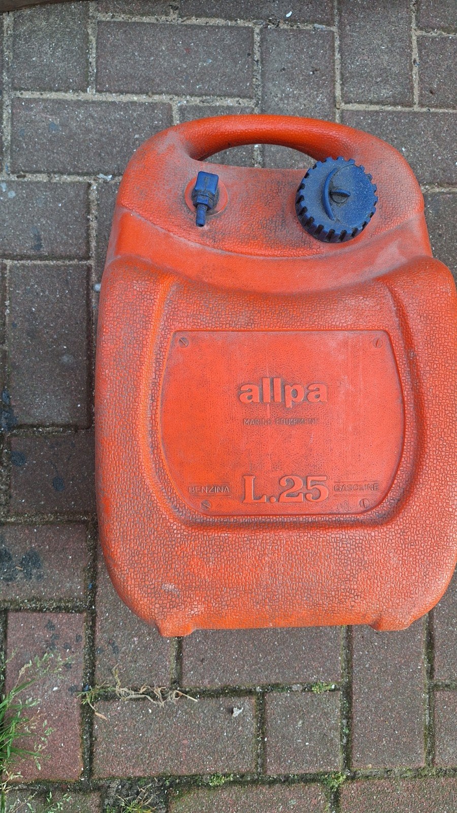 Allpa 25L Benzinetank - Gebruikt, Ophalen of Verzenden, Gebruikt, Motor en Techniek