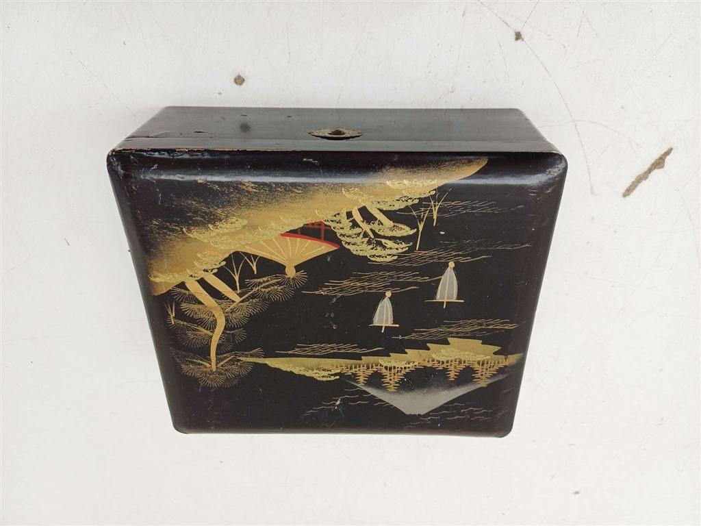 Houten sieradenkistje 39758, Ophalen of Verzenden, Gebruikt, Minder dan 50 cm