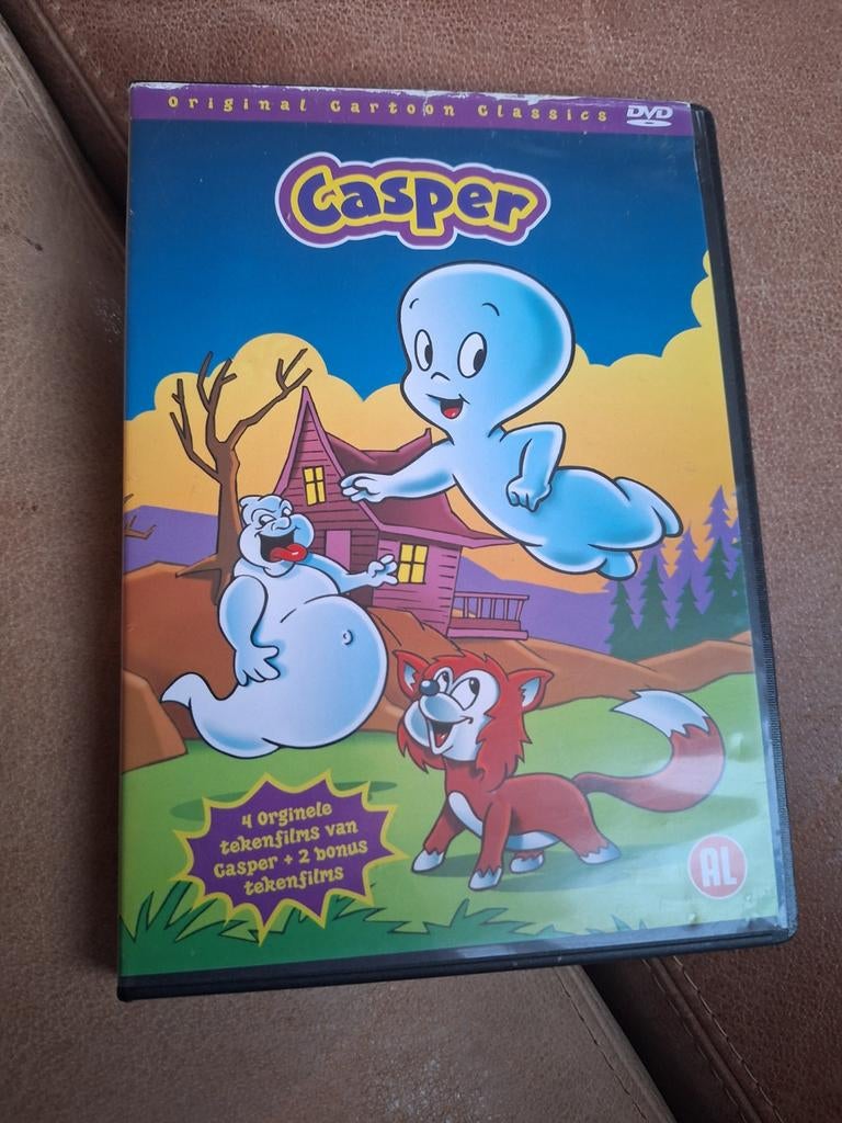 Casper Original Cartoon Classics DVD - 4 tekenfilms, Tekenfilm, Ophalen of Verzenden, Zo goed als nieuw, Alle leeftijden