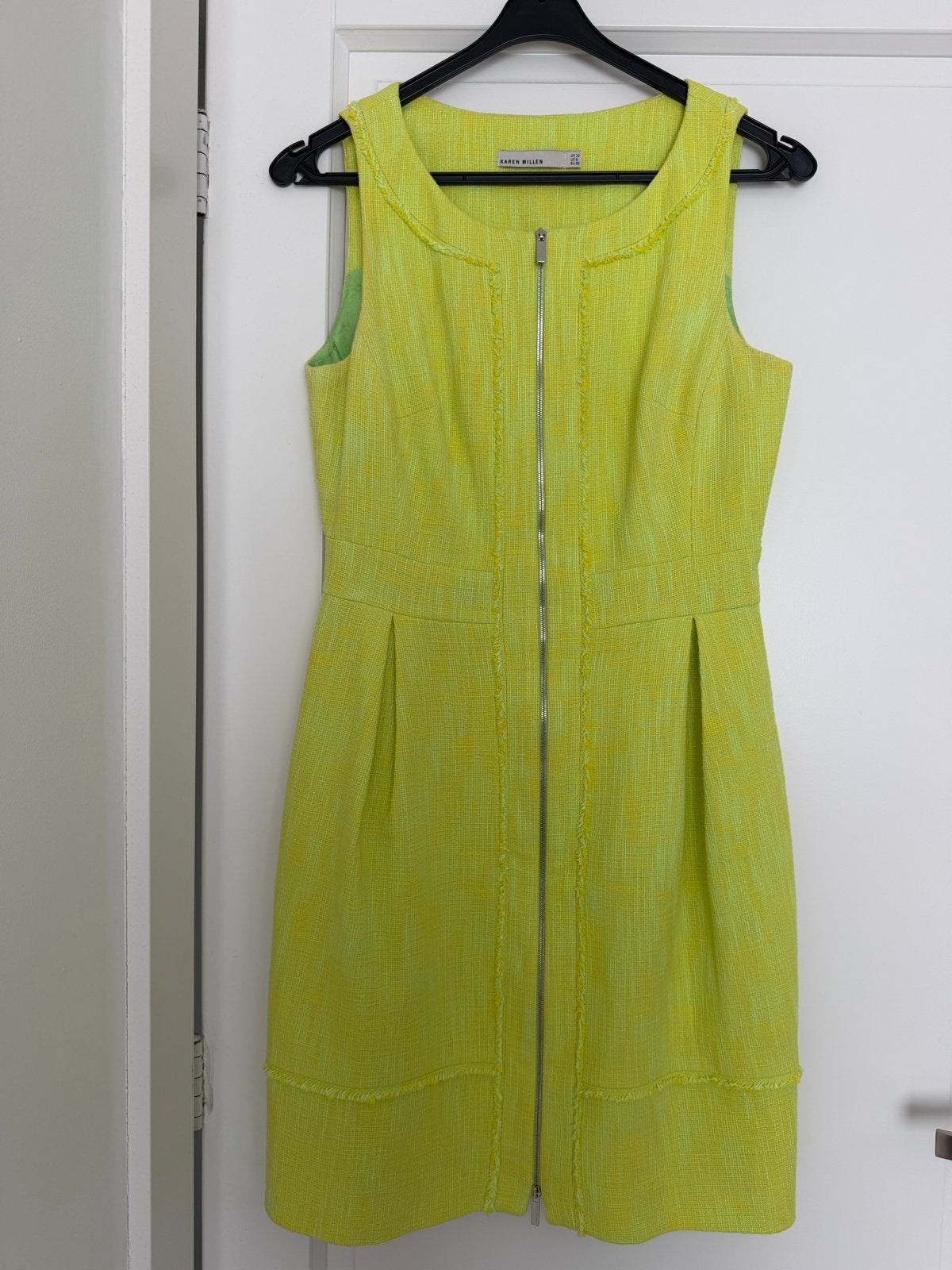 Karen Millen jurk maat 38- Zo goed als nieuw, Kleding | Dames, Maat 38/40 (M), Verzenden, Zo goed als nieuw, Boven de knie