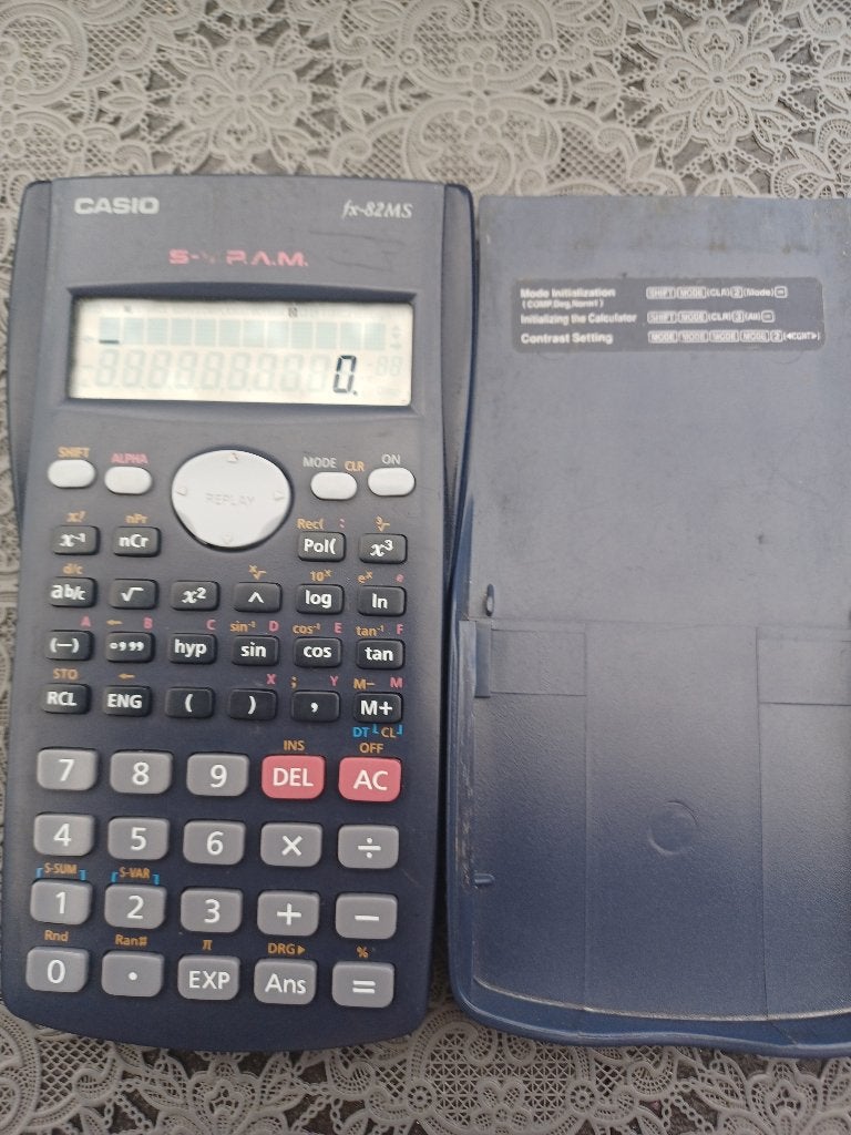rekenmachine-Casio fx-82ms, Diversen, Ophalen, Gebruikt
