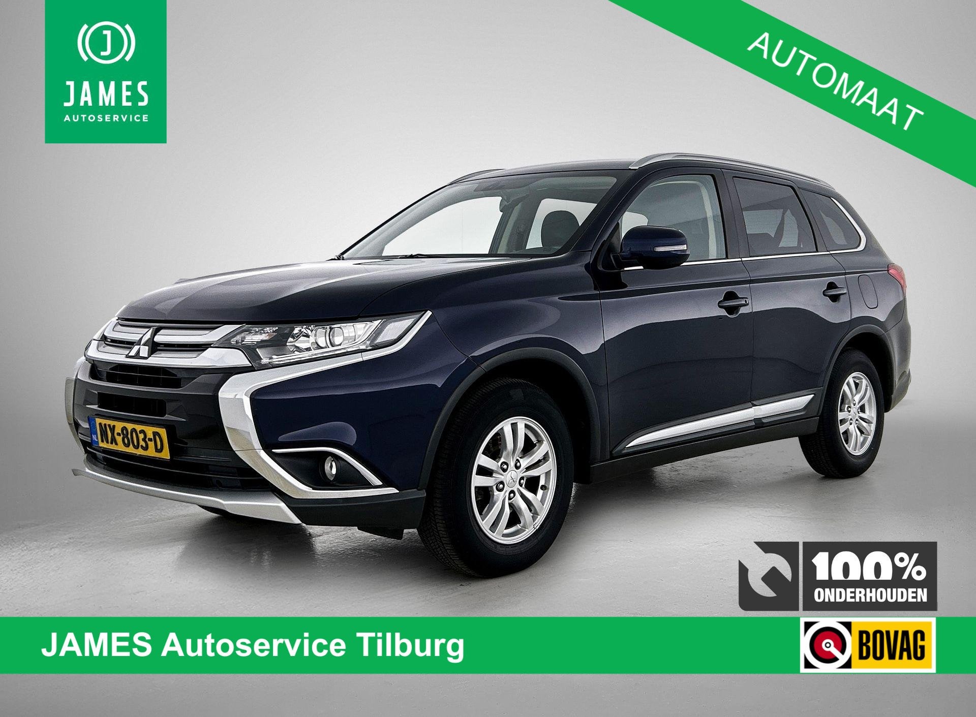 Mitsubishi Outlander 2.0 Business Edition CAMERA | NAVI | CR, Auto's, 1998 cc, Stof, Euro 6, 4 cilinders