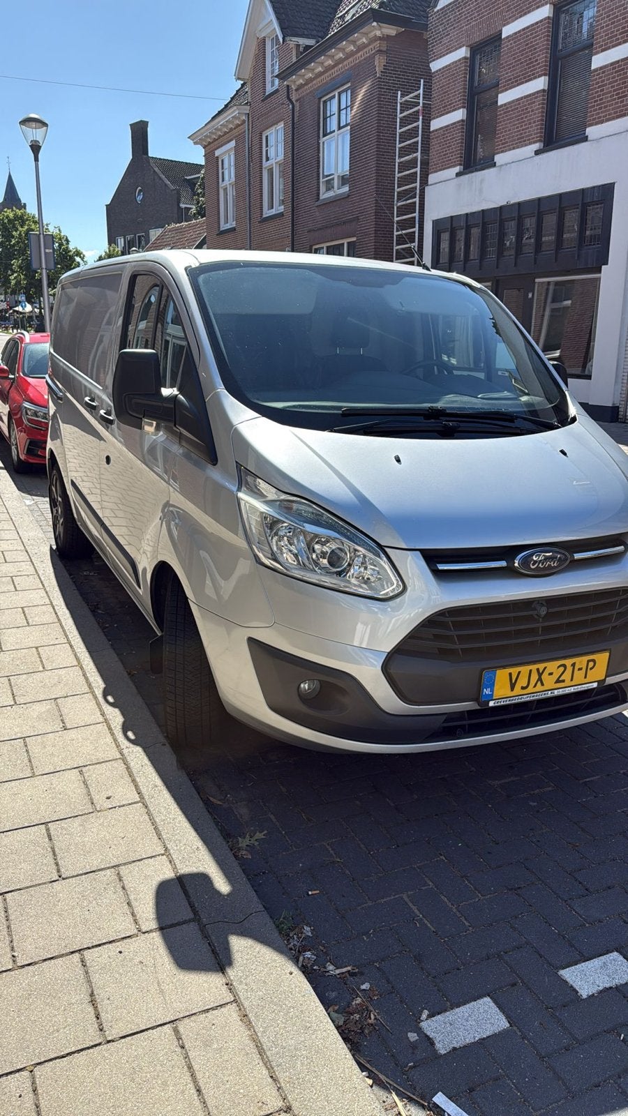 Ford Transit Custom 2.2 Tdci 125PK 270  2015 Grijs, Auto's, Voorwielaandrijving, 125 pk, Zwart, 4 cilinders