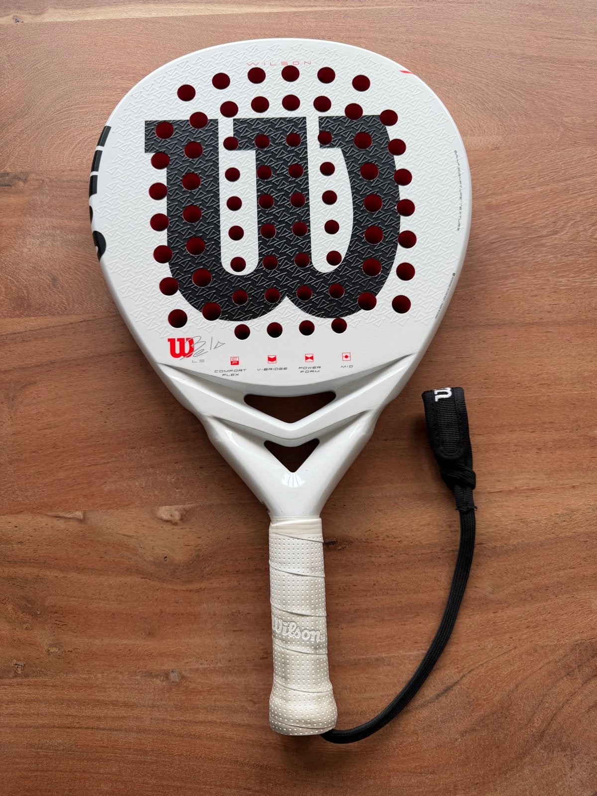 Wilson Padel Racket - Zo goed als nieuw, Sport en Fitness, Tennis, Ophalen of Verzenden, Zo goed als nieuw, Racket, Wilson
