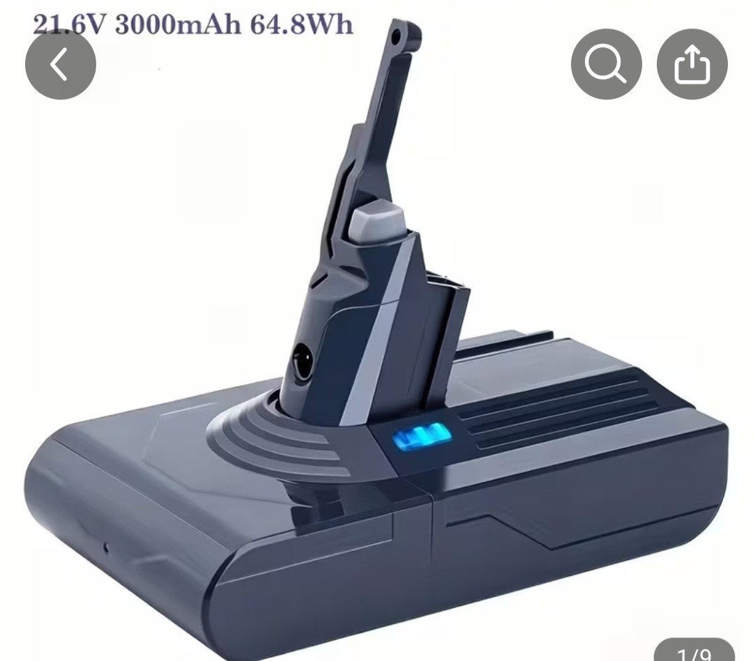 Dyson V10 Accu en Filter Set - 21.6V 3000mAh, Ophalen of Verzenden