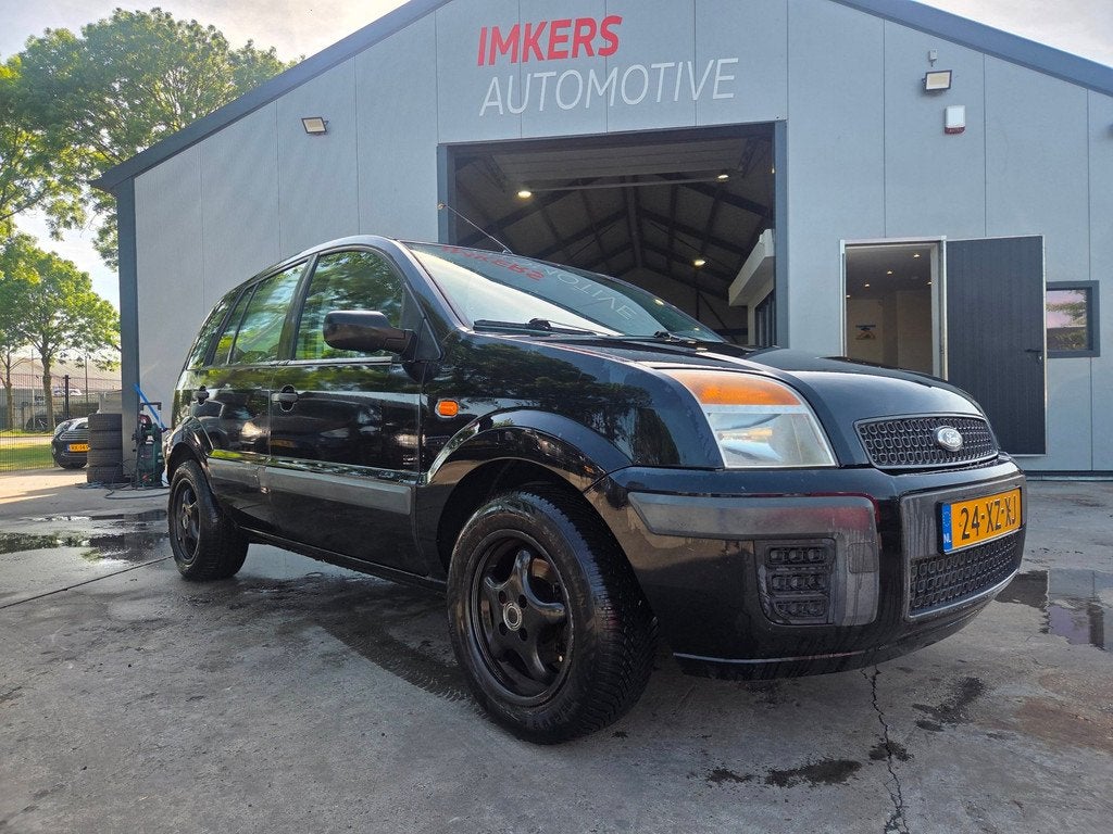 Ford Fusion 1.4-16V Champion | Airco | NIEUWE APK, Auto's, Ford, Voorwielaandrijving, Gebruikt, Zwart, Origineel Nederlands