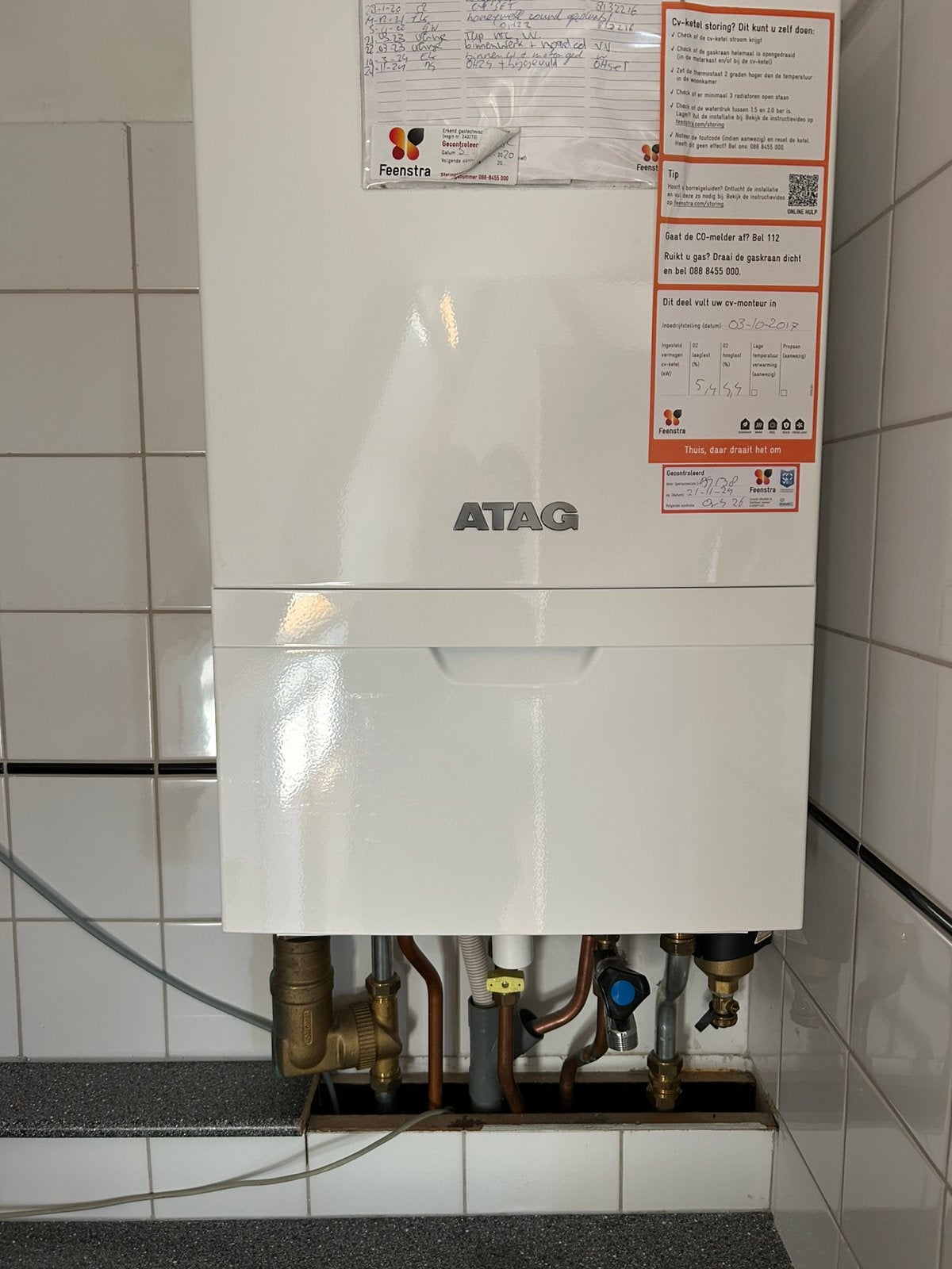 Atag ketel, Ophalen, Gebruikt, Cv-ketel of Combi-ketel