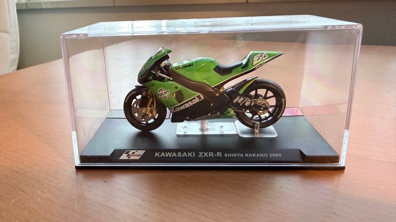 Kawasaki ZXR-R Shinya Nakano 2004 Schaalmodel 1:24, Ophalen of Verzenden, Zo goed als nieuw, Overige typen, Overige merken