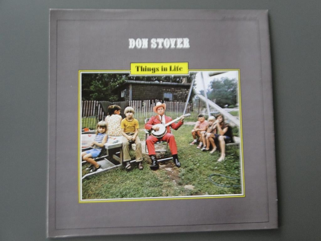 Lp van Don Stover : Things in life aangeboden. Bluegrass ., Ophalen of Verzenden, Zo goed als nieuw, 12 inch