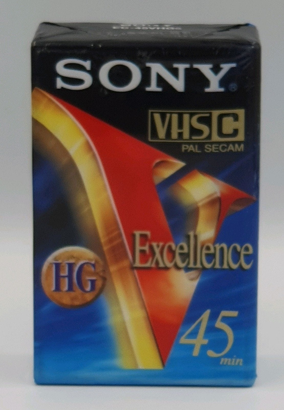 Sony HG Excellence 45 min VHS-C videoband (PAL SECAM), Ophalen of Verzenden, Nieuw in verpakking, Overige genres