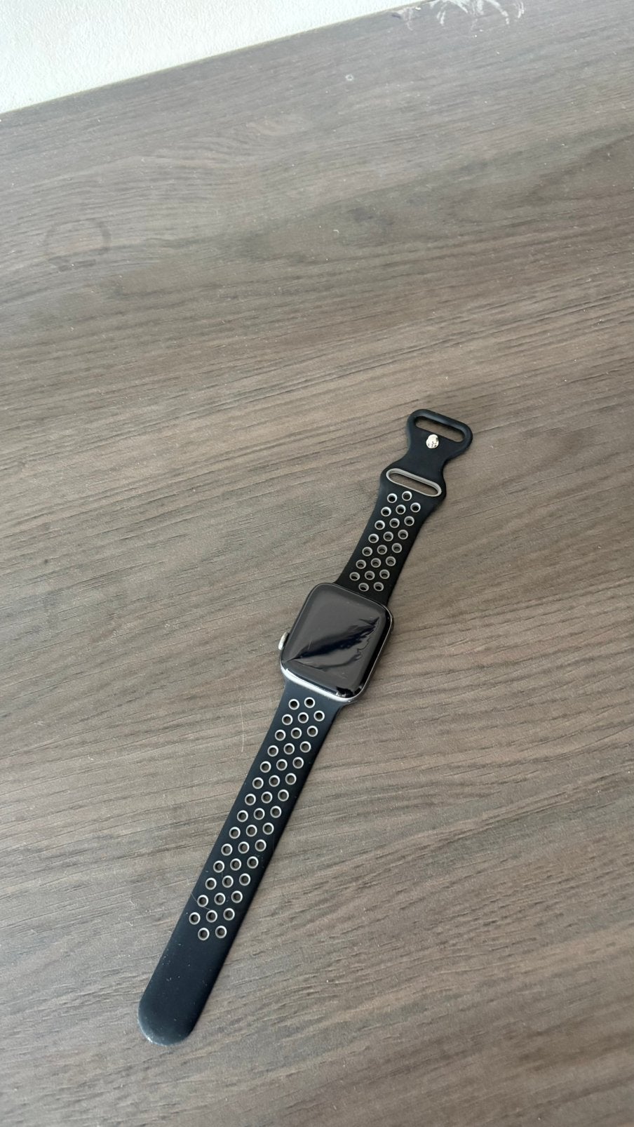 Apple Watch Series 4 — 44mm — GPS — Prima staat, Ophalen, Zwart, IOS, Zo goed als nieuw