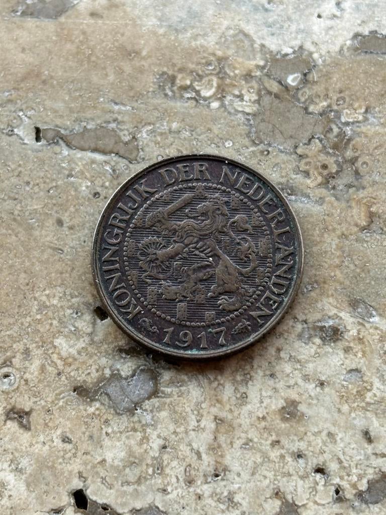 1 cent 1917 Wilhelmina, mooie kwaliteit, Ophalen of Verzenden, Koningin Wilhelmina, 1 cent