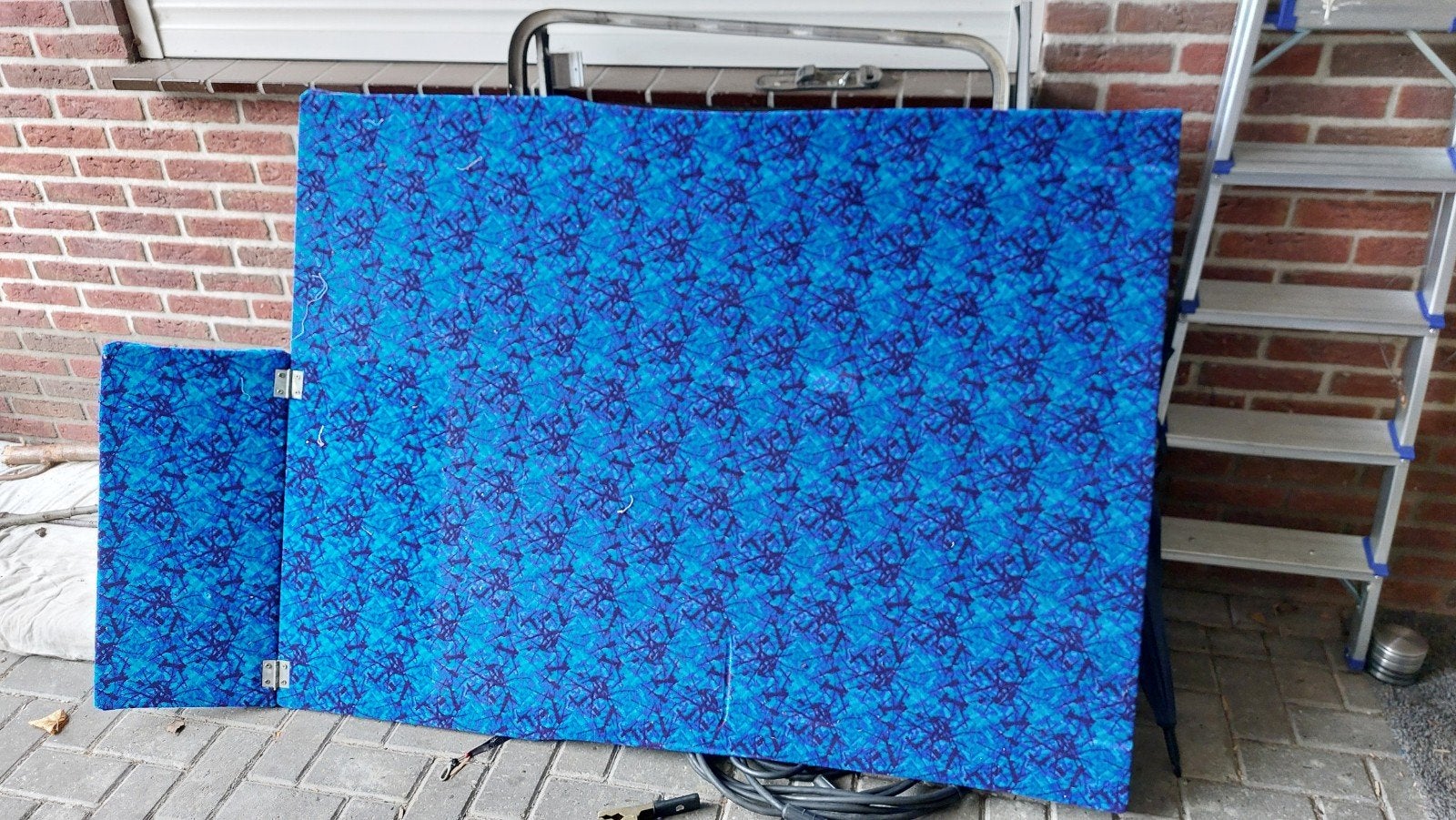 Blauwe deense pluche, Ophalen, Opel