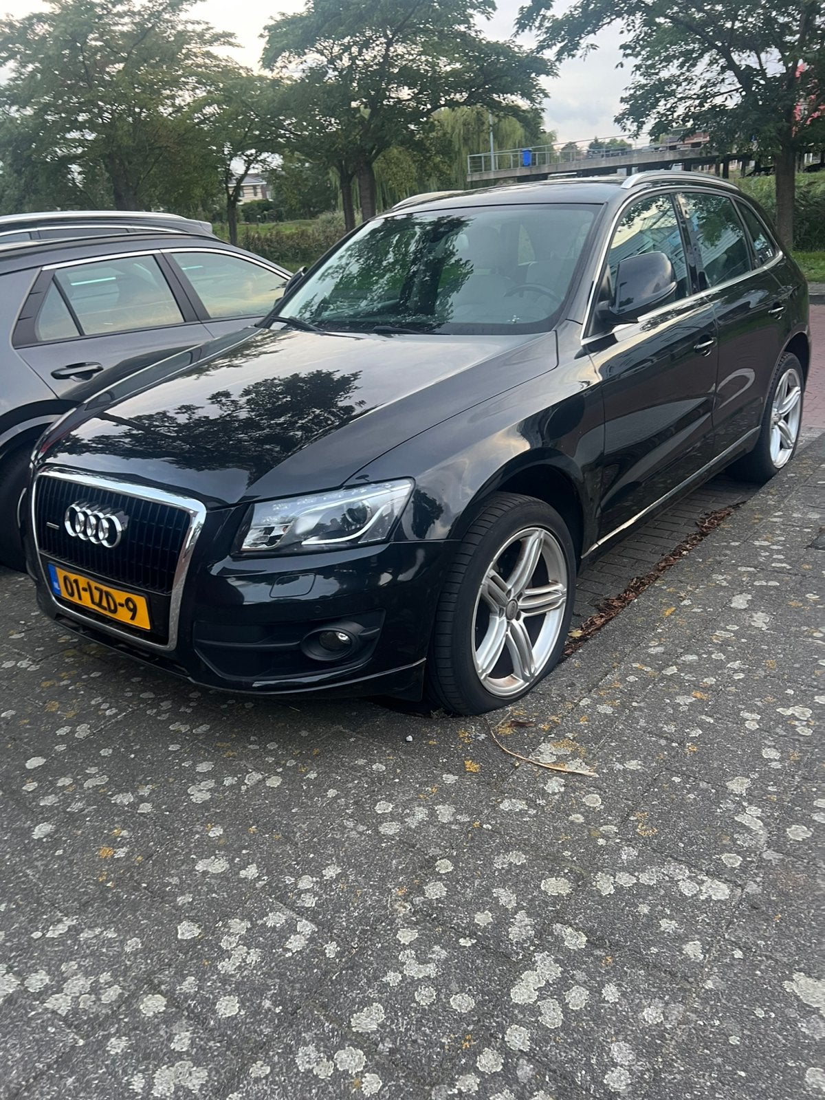 Audi Q5 3.2 FSI Quattro S-tronic 2010 Zwart, 1780 kg, Zwart, Bedrijf, Vierwielaandrijving