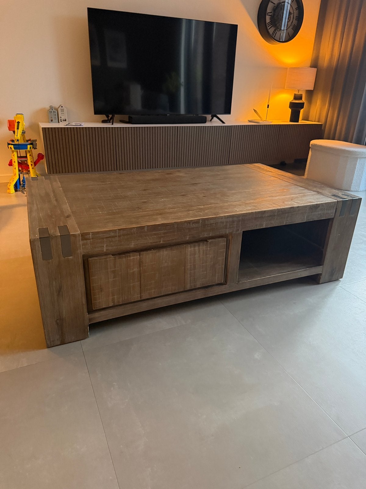 Salontafel, Ophalen, 50 tot 100 cm, Zo goed als nieuw, Minder dan 100 cm