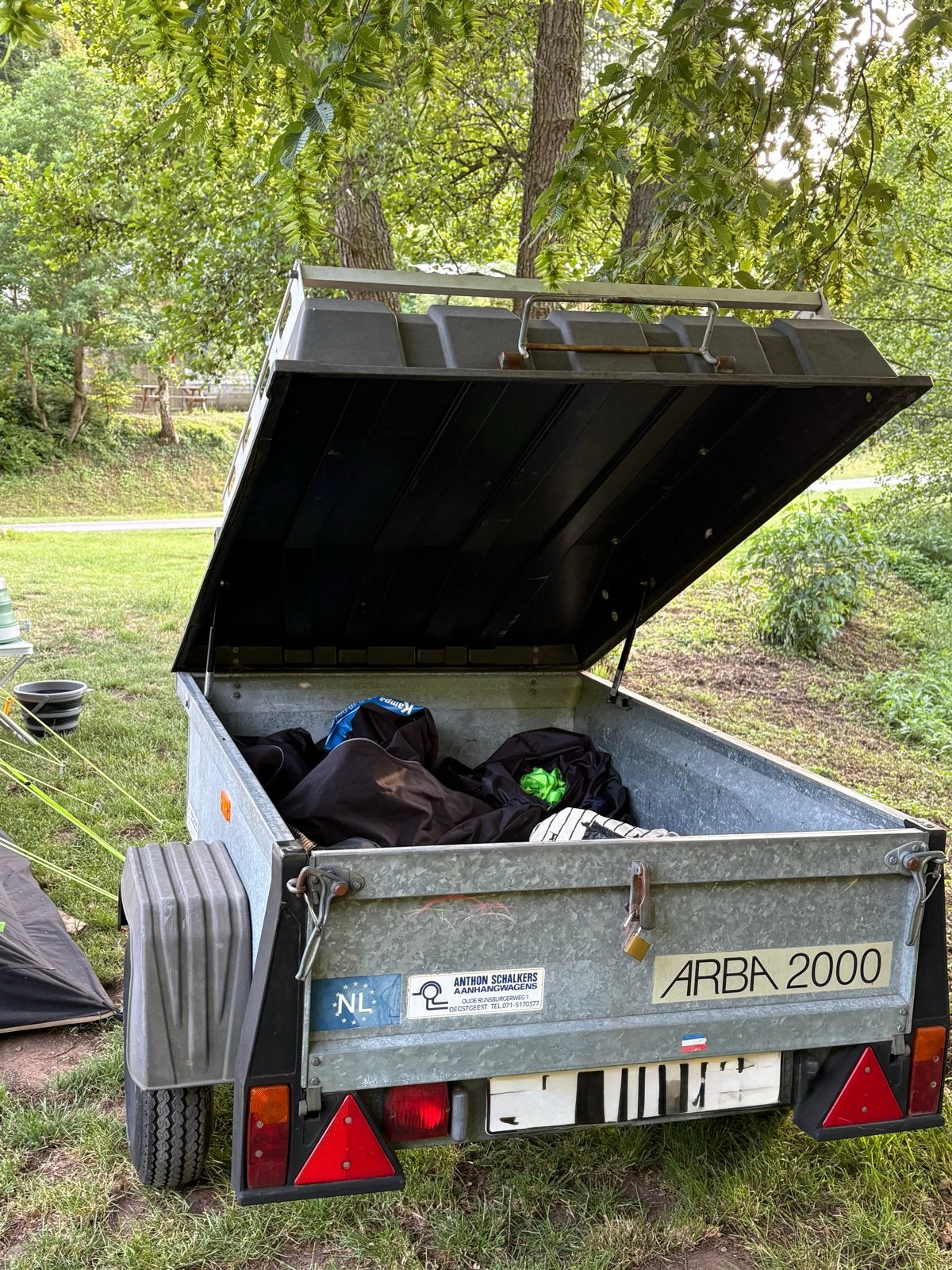 Te huur bagagewagen - Ideaal voor kamperen