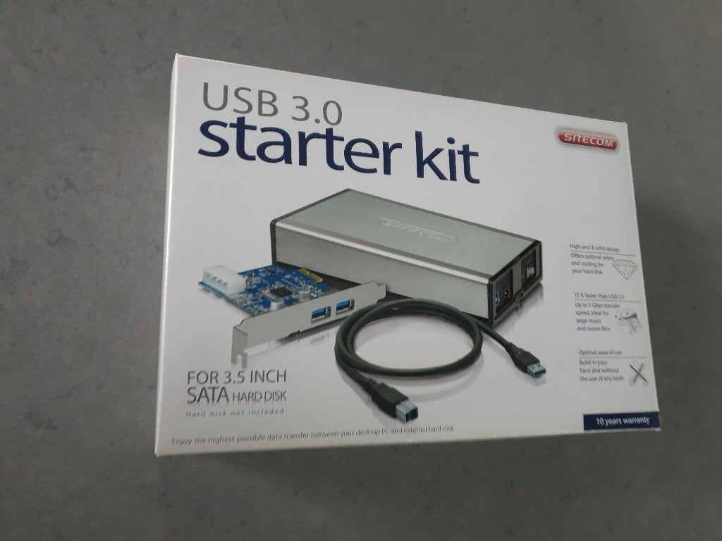 Sitecom Harddisk HDD behuizing, Computers en Software, Ophalen of Verzenden, Gebruikt, Onbekend, HDD