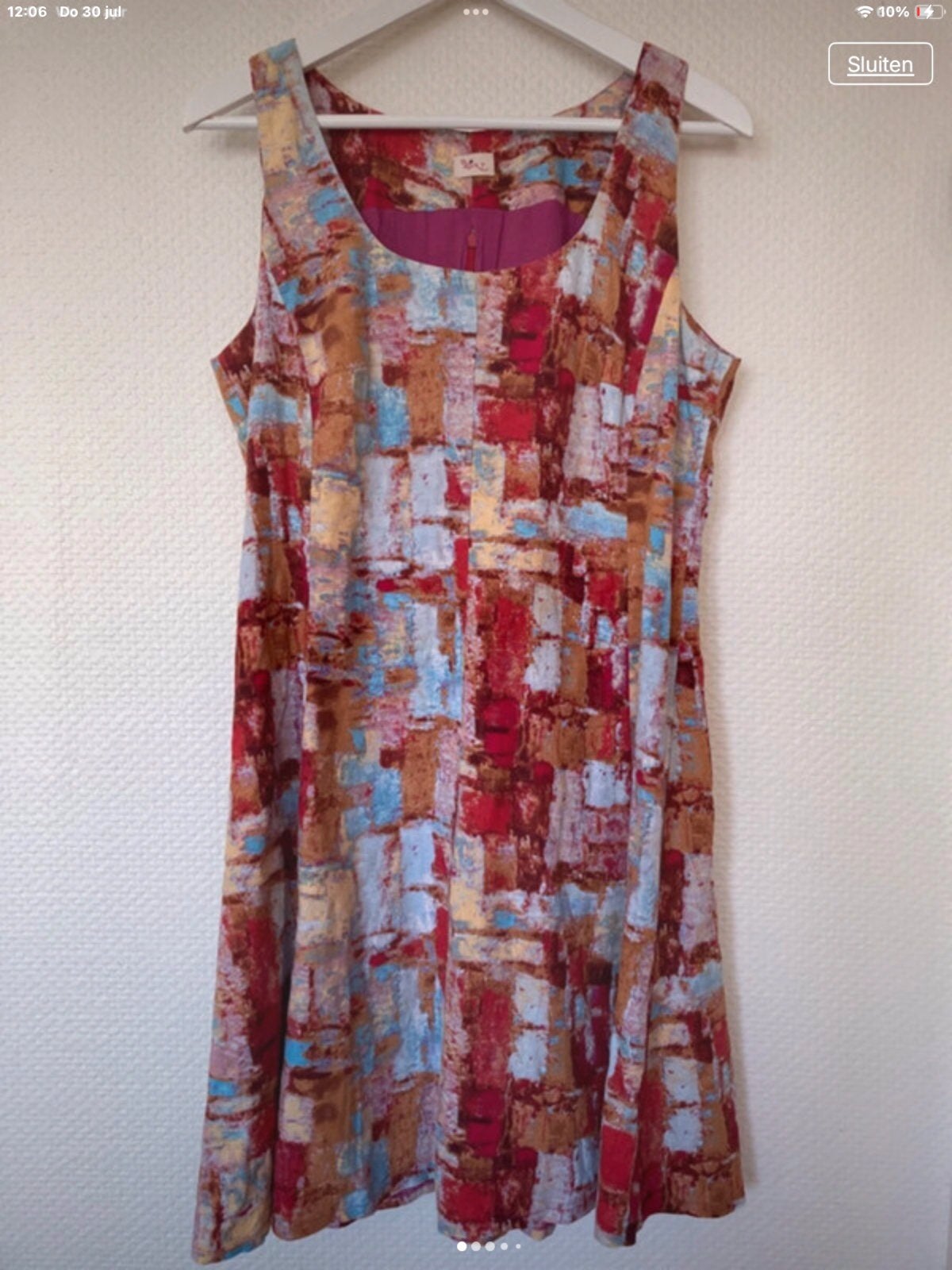 Heart Jurk Maat XL = M, Maat 38/40 (M), Verzenden, Zo goed als nieuw, Knielengte