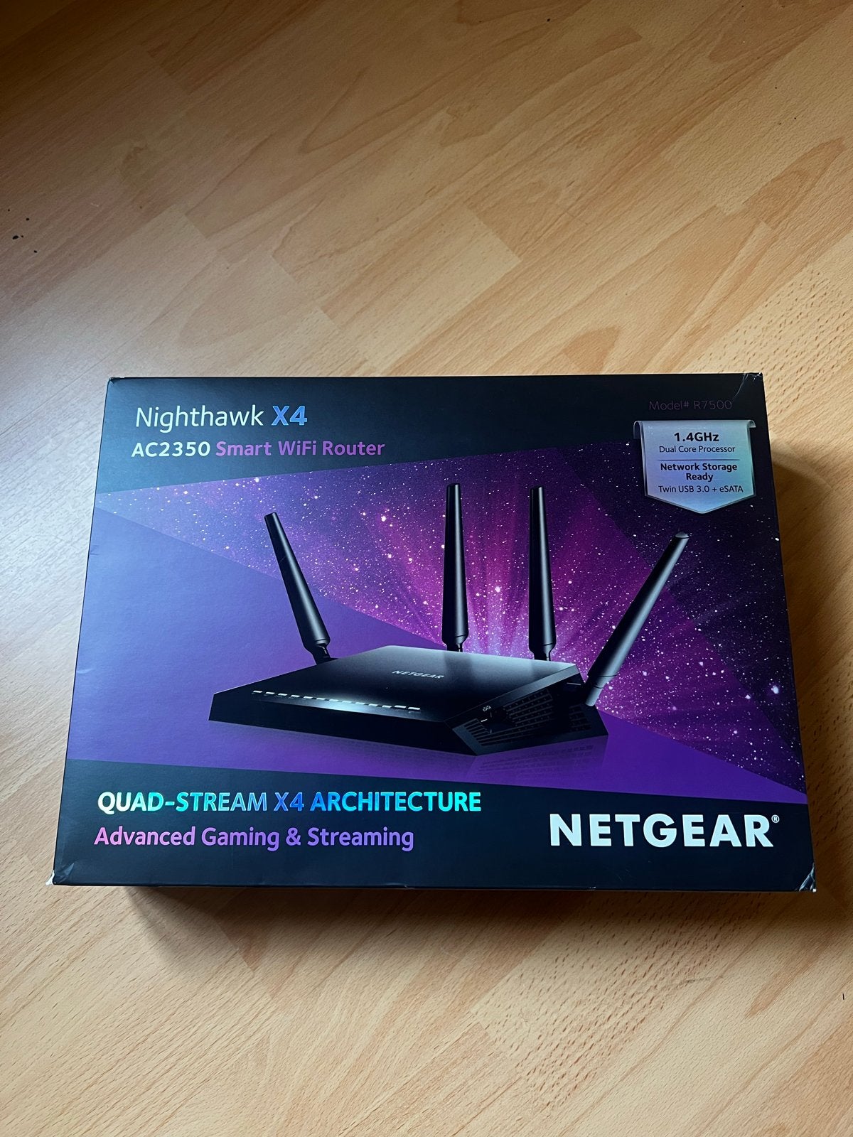 NETGEAR Nighthawk X4 R7500 AC2350 Smart WiFi Router, Computers en Software, Ophalen, Gebruikt, Router