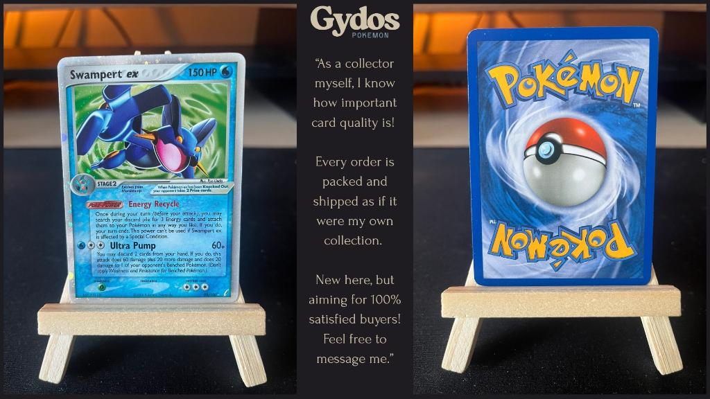 Swampert ex (CG 98), Ophalen of Verzenden, Zo goed als nieuw, Losse kaart, Foil