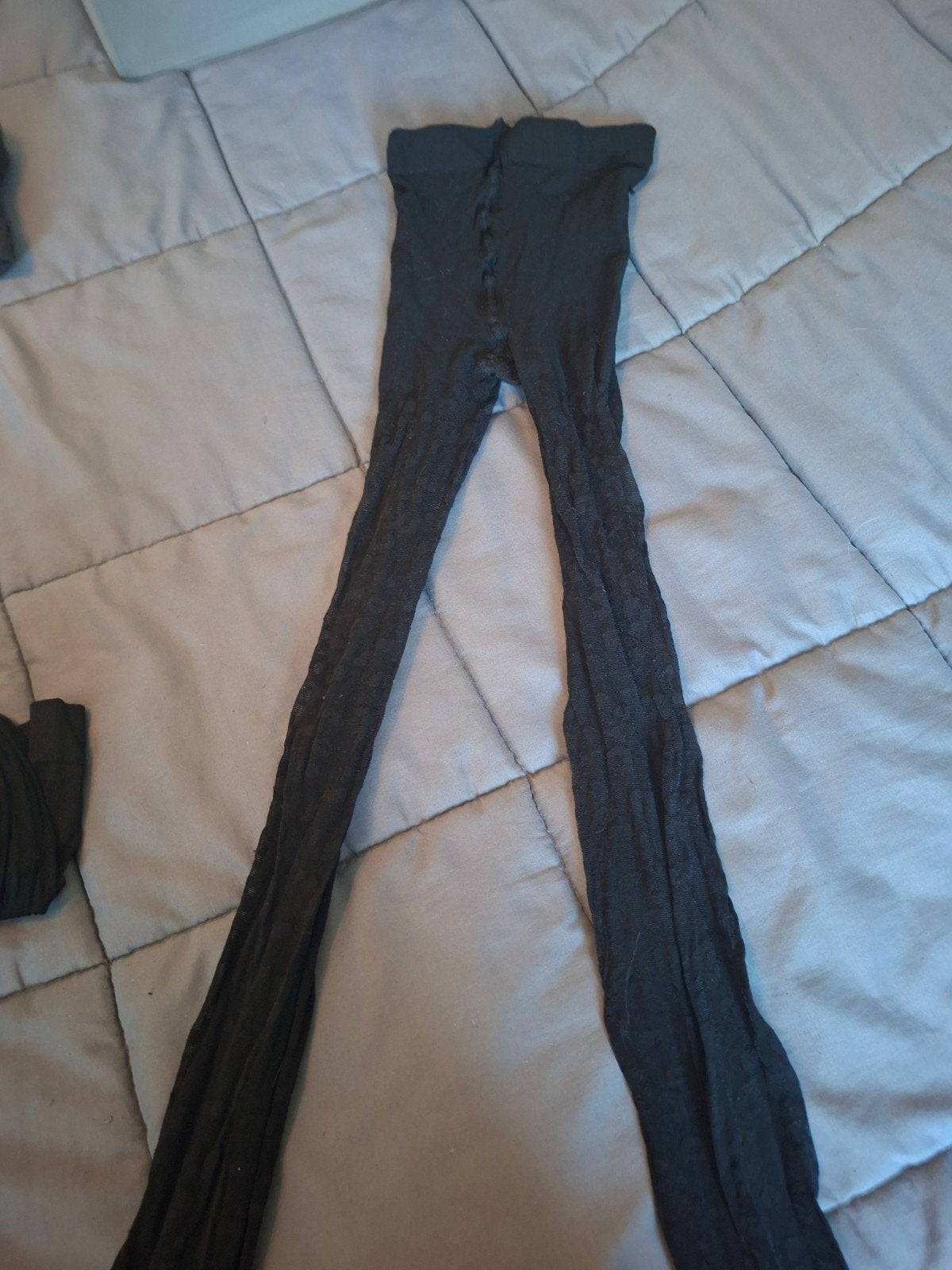 Panty met print M, Zwart, Maat 40/42 (M), Ophalen of Verzenden, Zo goed als nieuw
