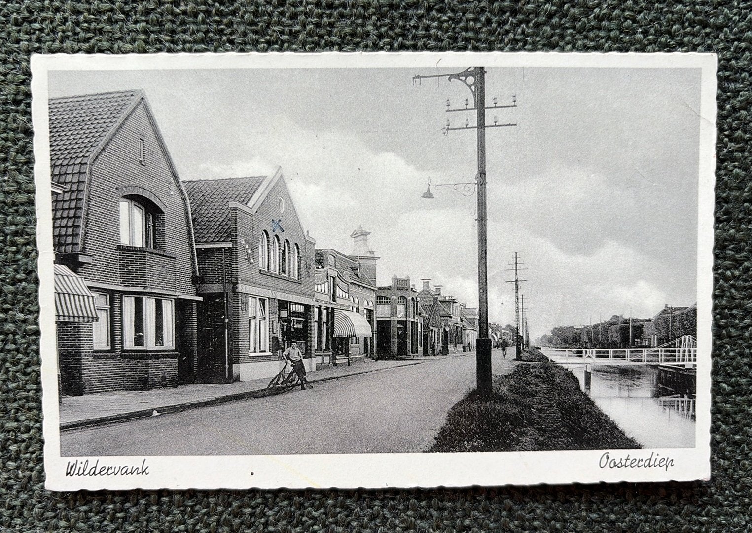 Ansichtkaart Wildervank Oosterdiep, Ophalen of Verzenden, 1940 tot 1960, Gelopen, Groningen