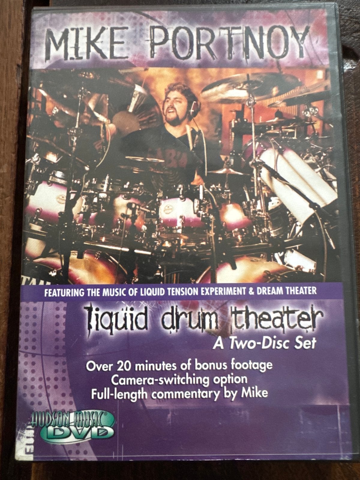 Mike Portnoy - Liquid Drum Theater (2-Disc Set) DVD, Alle leeftijden, Engels, Ophalen of Verzenden, Lesmateriaal